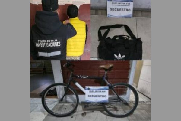 Cayó la pesadilla de los conductores: El salteño que robaba autos en el centro está detenido
