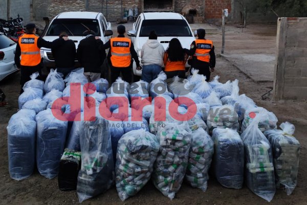 Los Telares: secuestran más de 1.300 kilos de hojas de coca