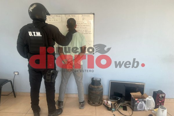 Sustrajo varios objetos y huyó, pero fue detenido tras ingresar a una casa en el Reconquista