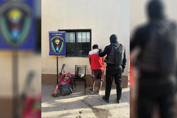 Intentó huir, se escondió y terminó autolesionándose: fue demorado