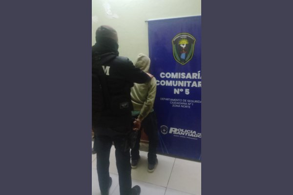 Encontraron a un sujeto dentro de una casa con intenciones de robo y terminó preso