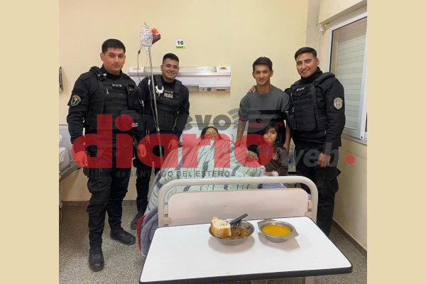 Héroes: Policías ayudaron en el nacimiento de una bebé en un parto de urgencia