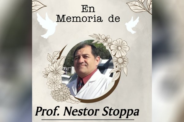 Profundo pesar en la provincia por la muerte de un querido profesor