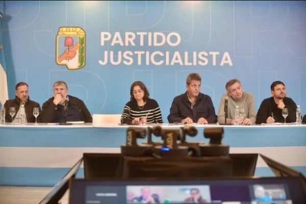 El PJ realizó una cumbre de urgencia con Sergio Massa, Guillermo Moreno y Juan Grabois