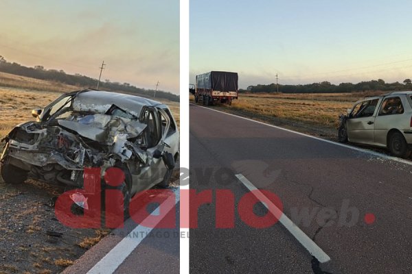 Conmoción: en terrible choque, automovilista quedó atrapado en el auto y murió