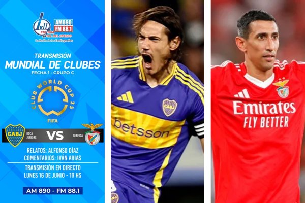 Boca debuta en el Mundial de Clubes ante Benfica y lo vivís por LV11