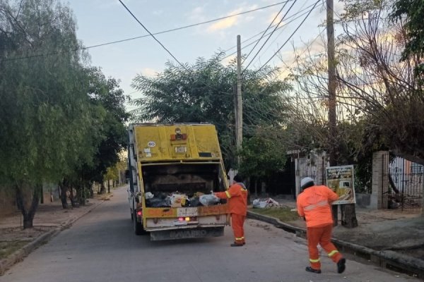 La Municipalidad informó que este viernes feriado habrá recolección de residuos