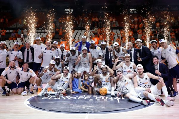 Real Madrid, con Gabriel Deck en sus filas, se coronó bicampeón de la Liga ACB