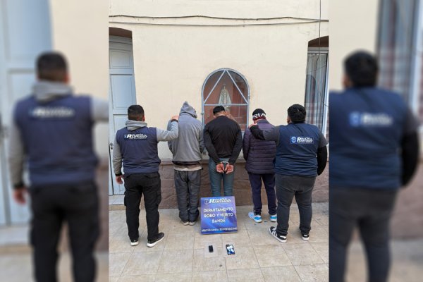 Cae organización criminal por robos a menores en La Banda: todos los implicados, detenidos