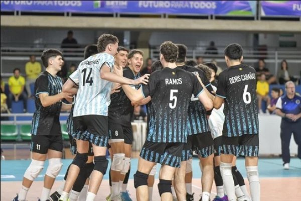 Los pibes del vóley, imparables: le ganaron a Chile y ahora definen el título en un clásico con Brasil