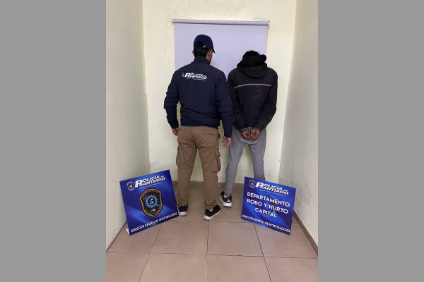 Cayeron “Facha”, “Sordo” y otro joven en una jornada clave contra el robo en la Capital