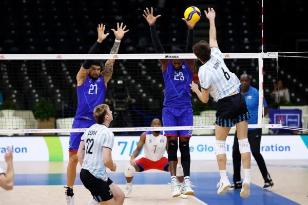 Argentina consiguió un triunfazo ante Cuba por la Liga de Naciones de Voley