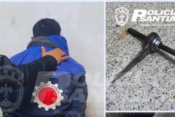 Accionar policial frustró intento de robo de motocicleta en el barrio Alberdi