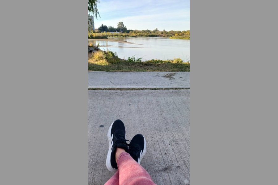 La foto con la que compartió el posteo La foto con la que compartió el posteo