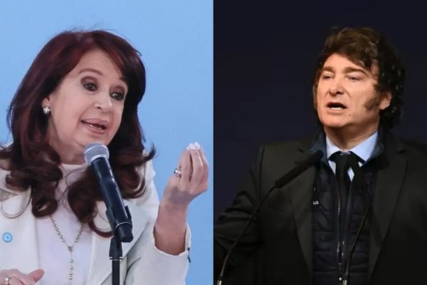 Cristina criticó al gobierno de Milei por la represión y recordó un posteo del propio presidente: “Libertario de los ricos”