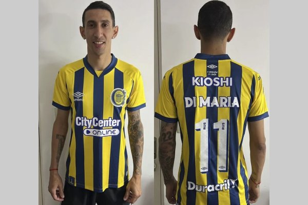 Ángel Di María vuelve a Rosario Central: hoy es la presentación oficial