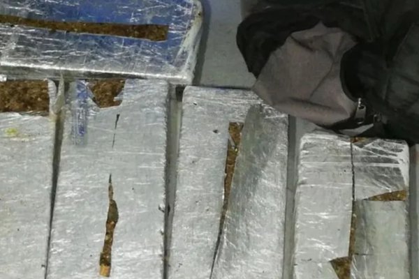 Salteño atrapado con 10 kilos de droga